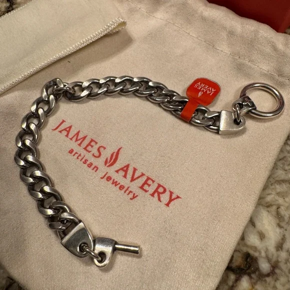 James Avery Silver Chain Bracelet - Picture 3 of 6